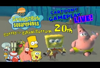Cartoony Gameplay LIVE SpongeBob SquarePants Battle For Bikini Bottom 20th ANNIVERSARY REVISIT 