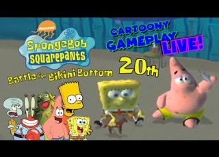 Cartoony Gameplay LIVE SpongeBob SquarePants Battle For Bikini Bottom 20th ANNIVERSARY REVISIT