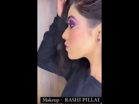 PURPLE SMOKE MAKEUP RASHI PILLAI MAKE UP ARTIST