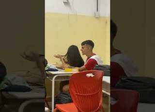 A Quick Kiss In The Classroom