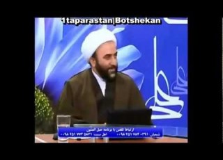  رد آخوند بر آخوند رسواشدن آيت ابليس قزويني مايفعلي