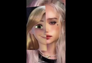 I Let This Filter Choose What Disney Princess I Am Drawing Myself As OMG JULIA GISELLA