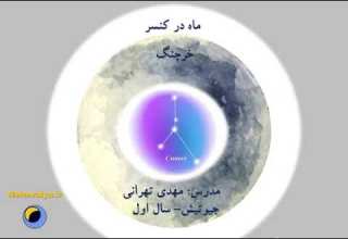 چاندرا ماه در خرچنگ از سری ویدئوهای چاندرا در بروج ترم اول سال اول جیوتیش