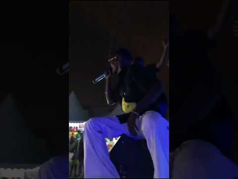 Saluni Ya Mama Kimbo On The Stage Mike Song