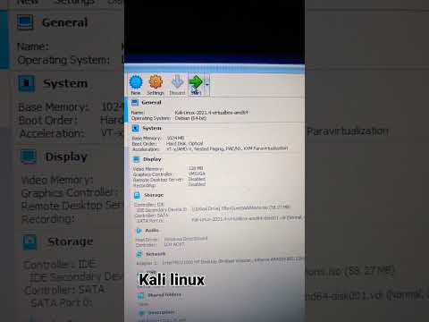 How To Start Kali Linux On Virtual Box