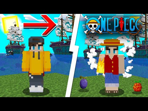 ماين كرافت ولكن عشت في عالم انمي ون بيس ماين كرافت ولكن عشت في عالم انمي ون بيس