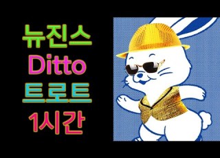 NewJeans 뉴진스 Ditto Trot Remix 뉴진스 디토를 트로트로 즐겨보아요 1시간