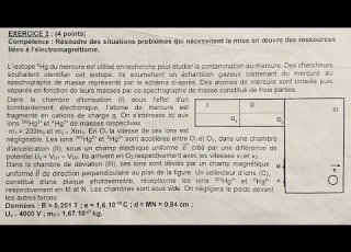 Champ Magnétique TleS Mouvement D Une Particule Chargée