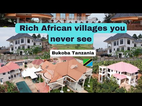 Rich African Villages You Never See This Is Bukoba Tanzania East Africa