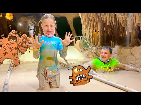 Nastya And Daddy Got Into The Unusual Adventure Park