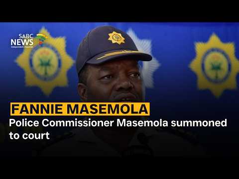 Fannie Masemola Police Commissioner Masemola Summoned To Court Fannie Masemola Police Commissioner Masemola Summoned To Court