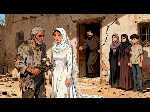 قصة الفتاة اليتيمة التي أجبروها على الزواج من شيخ متسول لكنه ظهر أنه ليس متسولا وكانت الصدمة