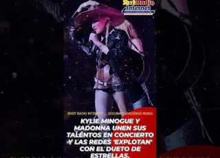 Kylie Minogue Y Madonna Juntas En Concierto