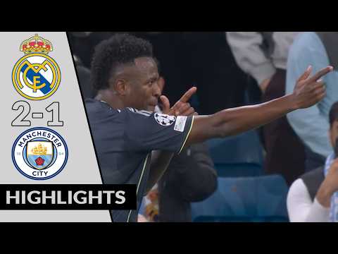 Real Madrid Vs Man City 2 1 Vinicius Junior Highlights Goals Champions League 2026