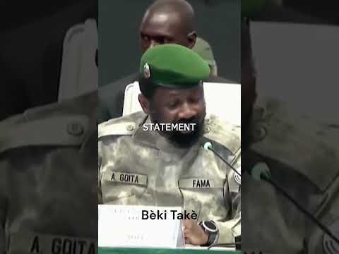 Assimi Goita Calls For Accoutability For National Resources In Mali