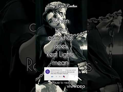 Stray Kids Reaction When You Ask What Does Red Lights Mean Requested SkzReaction Stray Kids Reaction When You Ask What Does Red Lights Mean Requested SkzReaction
