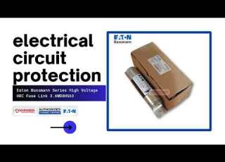 HRC Fuse Link 3 6WD0HS63 Reliable Protection For High Voltage Circuits Eatonbussmann Fuse
