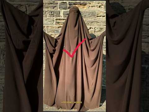 Burqa Should Be Covering The Face Islam Shorts Muslim