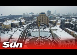 LIVE View Of Ukrain S Kiev District As Russia Tensions Mount On The Border