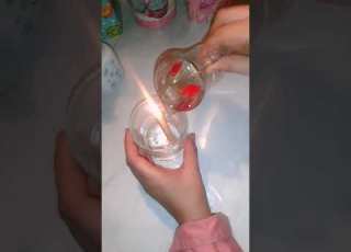 ضعي الشمعه في الكوبايه