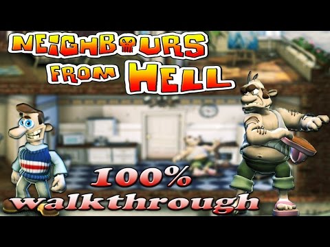 Neighbours From Hell 1 ALL Seasons 100 Walkthrough