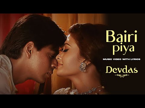 Bairi Piya Music Video Udit Narayan Shreya Ghoshal Shah Rukh Khan Aishwarya Rai Devdas