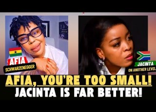 Afia Schwarzenegger You Cannot Compare Yourself To Jacinta In South Africa Jacinta