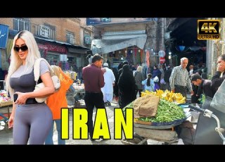  Iran Shiraz 4K Grand Bazaar Walking Tour North Vakil Bazaar