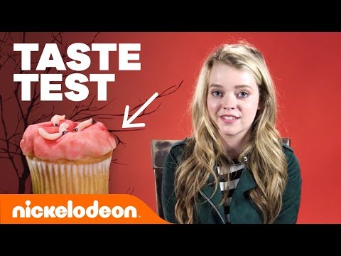 Jade Pettyjohn Ricardo Hurtado More Try Haunted Halloween Taste Test Nick