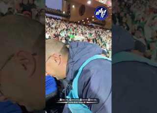  شاهد الجماهير الجزائرية بصوت واحد الله اكبر عمي تبون