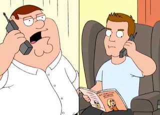 Family Guy Jay Leno Threatens Tom Brady