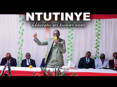 NTUTINYE UHORAHO ARI KUMWE NAWE Pasteur Zabulon NGENDAKURIYO