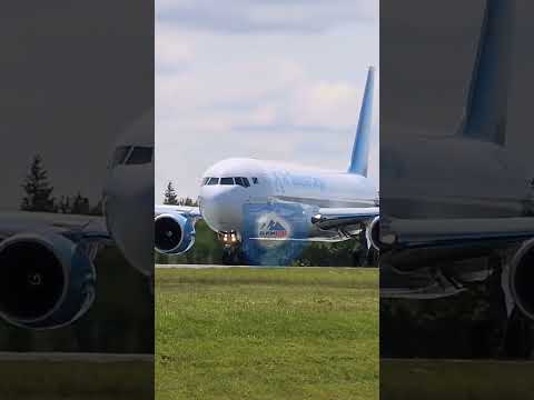 NDEGE YA MIZIGO TAZAMA ILIVYOFANYA SAFARI YA KWANZA KUTOKA MAREKANI HADI TANZANIA Tanzania Ndege