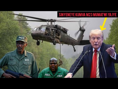 AMERICA YATANGAJEKO IDASHAKA KUMVA M23 MUMATWI YAYO KUVA MUKWEZI 4 2026 TRUMP ATI BAGOMBA KUVA CONGO