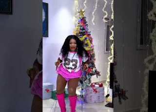  Black Nadia FA MANAO REHEARSAL NY HAPPY NEW YEAR VIDEO BARBIE SIZE XL Duet Cover Music Cover