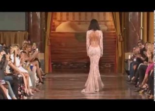 Rim Saidi ALI KAROUI Fashion Show WORLD OF FASHION 2014