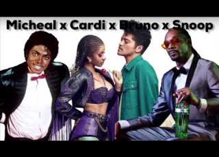  Bruno Mars Michael Jackson Snoop Dog Cardi B Finesse Mashup Romane Gila 2019