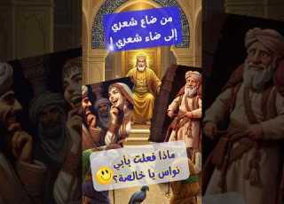  حكاية أبو ن واس وخالصة الخليفة العباسي ابلور هارون الرشيد قصص أبو نواس وخالصة عقد خالصة
