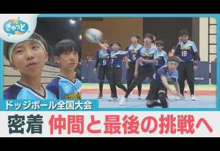 密着 小学生ドッジボール全国大会 仲間と最後の挑戦へ ぎゅっと ２０２５年４月３日