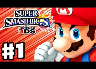  Super Smash Bros 3DS Gameplay Walkthrough Part 1 Mario Nintendo 3DS Gameplay