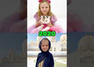 Evolution Of Kids Like Nastya And Diana Show Then Vs Now Shorts Nostalgia