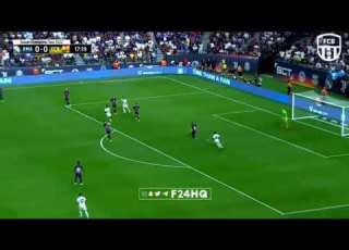 تسديدة فالفيردي الصاروخية في العارضة أمام برشلونة