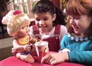  McDonaldland Happy Meal Girl Commercial 1998