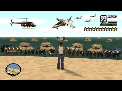 What Happens If You Get 10 Stars In GTA San Andreas Secret Cheat Code What Happens If You Get 10 Stars In GTA San Andreas Secret Cheat Code