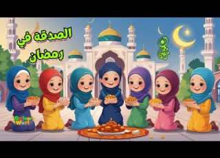  تعلم فضل الصدقة في شهر رمضان فيديو تعليمي كرتون للأطفال عالم قعبور