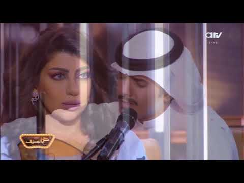 الفنان دريع الهاجري يتسبب في بكاء المذيعة غنيمة دشتي على الهواء في برنامج ع السيف