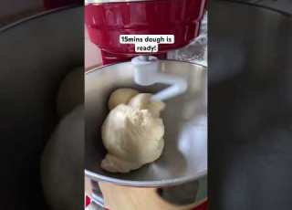 Kneading Dough On Stand Mixer