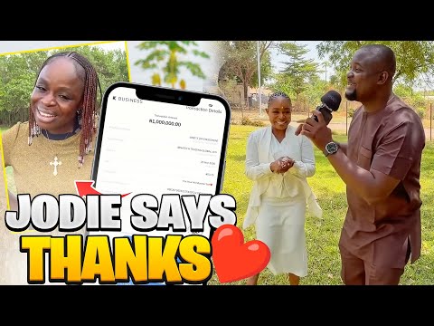 Jodie Is Saying Thank You To Everyone For The Donations