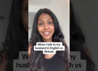 When She Talks To Me In Sinhala Vs English Srilanka Couple Comedy