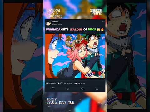 URARAKA Gets JEALOUS Of DEKU Myheroacademia Edit Amv Mha Anime URARAKA Gets JEALOUS Of DEKU Myheroacademia Edit Amv Mha Anime